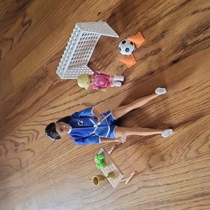 Barbie Soccer Coach set